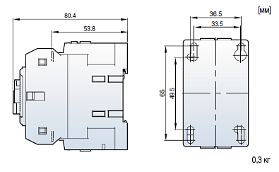 MC-18a AC220V 50Hz 1a, Screw (Metasol) контактор силовой - фото3